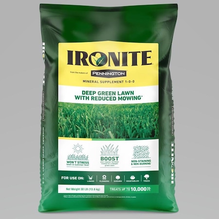 Ironite Pennington Ironite All-Purpose Lawn Fertilizer For All Grasses 10000 sq ft 100544884